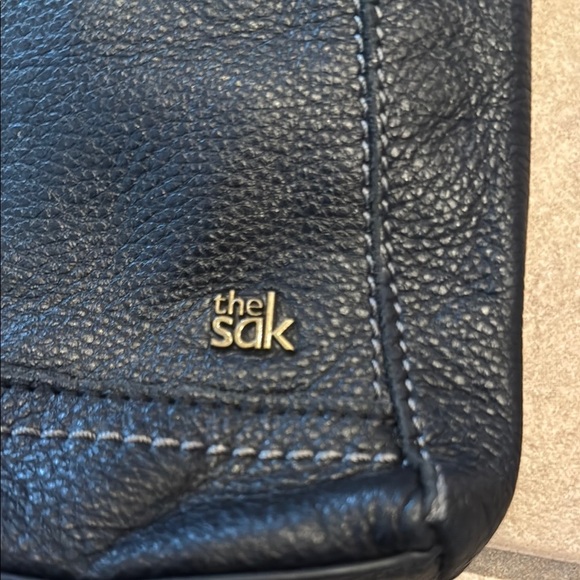 The Sak Black Crossbody Bag with Textured Leather - Picture 2 of 5